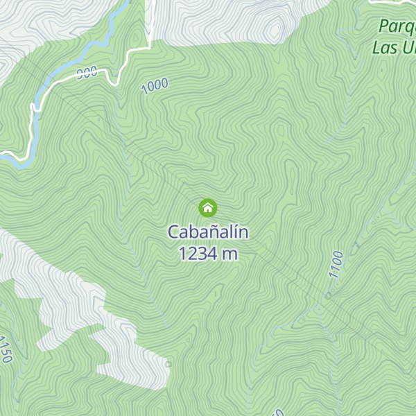 Map of Cabañalín