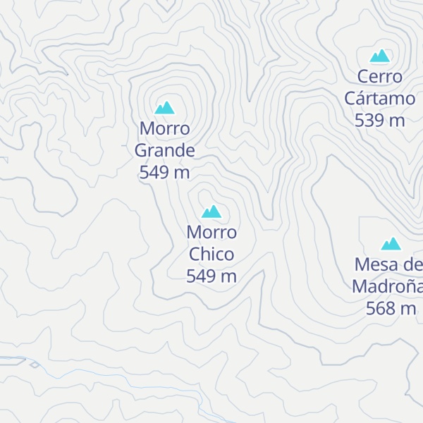 Map of Morro Chico