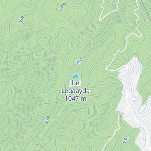 Map of Jbel Legaayda