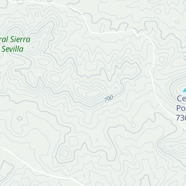 Map of Cerro del Lobón