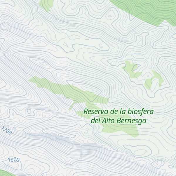 Map of Pico de Vega Cercada