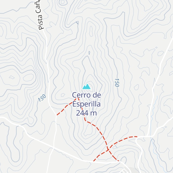 Map of Cerro de Esperilla