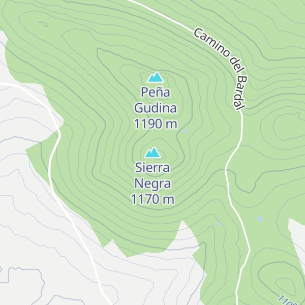 Map of Sierra Negra