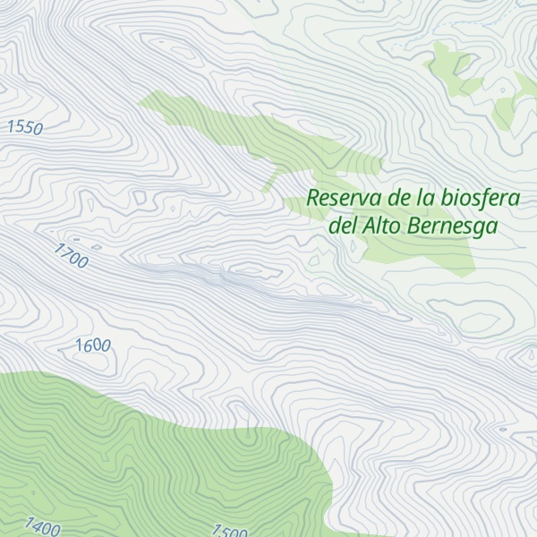 Map of Peña de los Refoyos