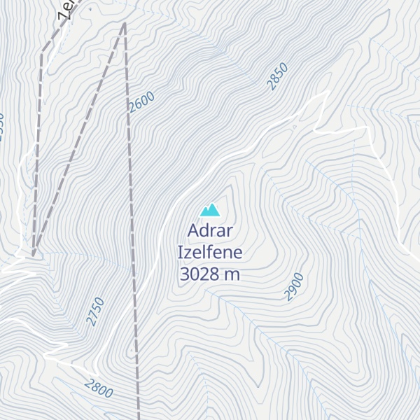 Map of Adrar Izelfene