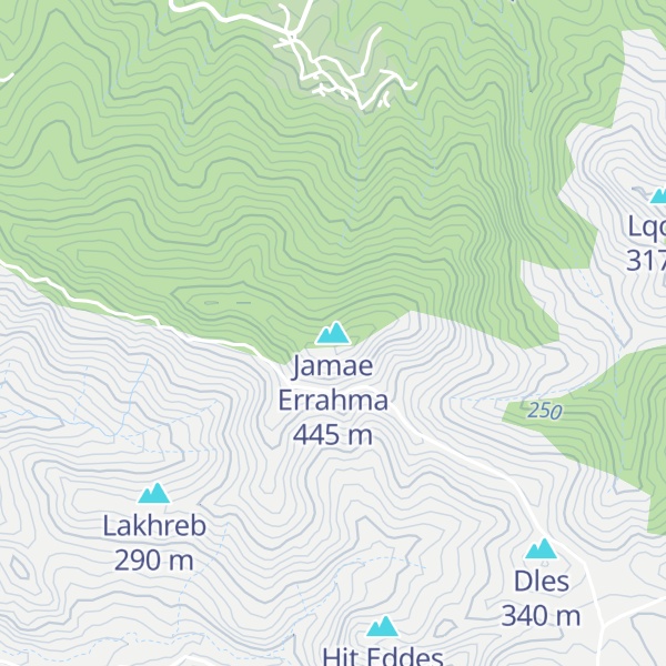 Map of Jamae Errahma