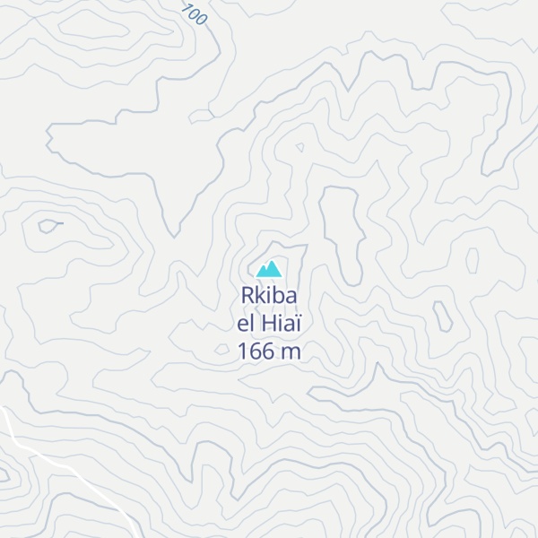 Map of Rkiba el Hiaï