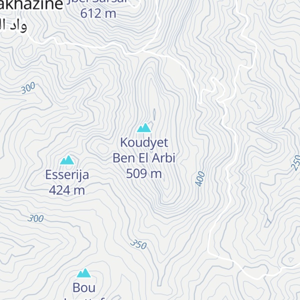 Map of Majnoune