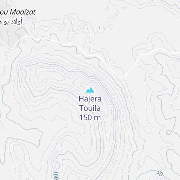 Map of Hajera Touila