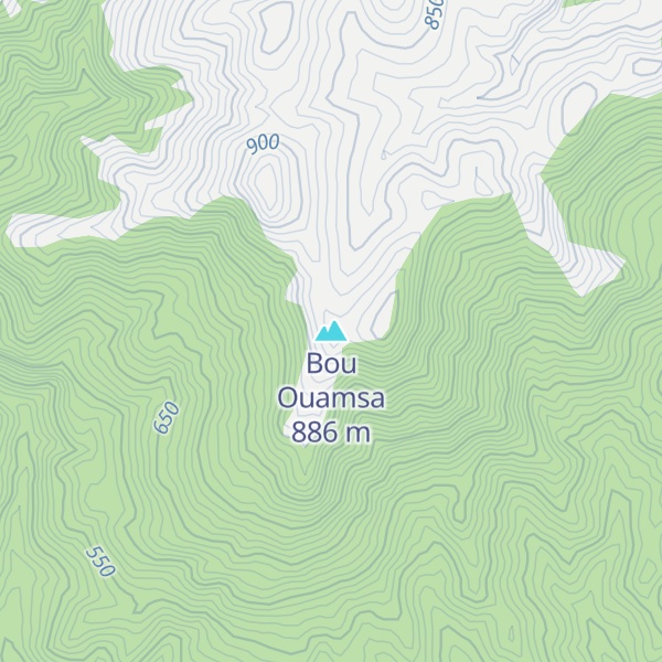 Map of Bou Ouamsa