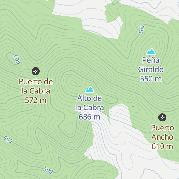 Map of Alto de la Cabra