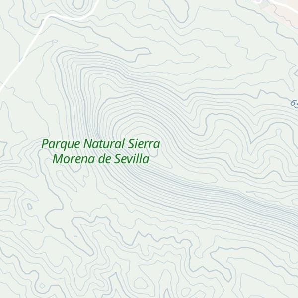 Map of Sierra del Agua