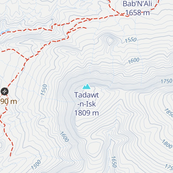 Map of Tadawt -n-Isk