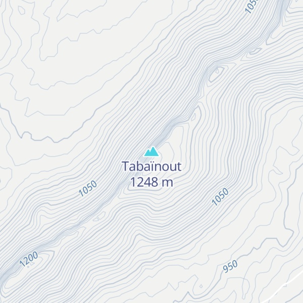 Map of Tabaïnout