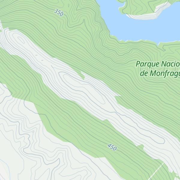 Map of Los Pertegones