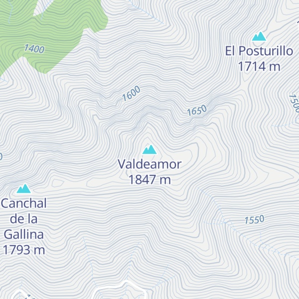 Map of Valdeamor