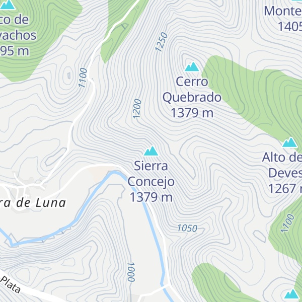 Map of Sierra Concejo