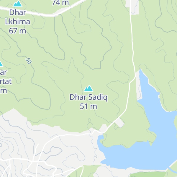 Map of Dhar Sadiq