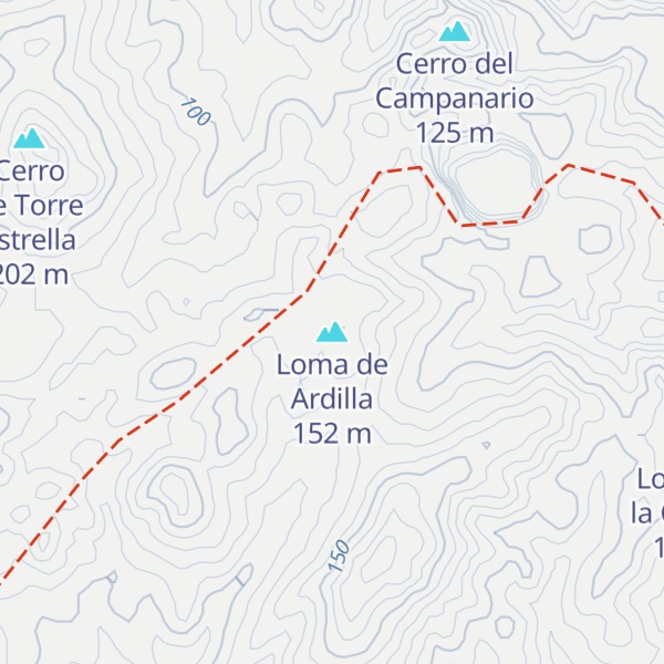Map of Loma de Ardilla