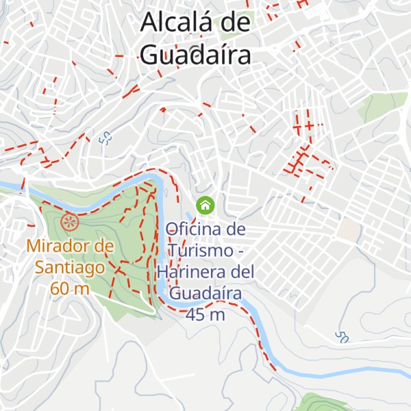Map of Oficina de Turismo - Harinera del Guadaíra