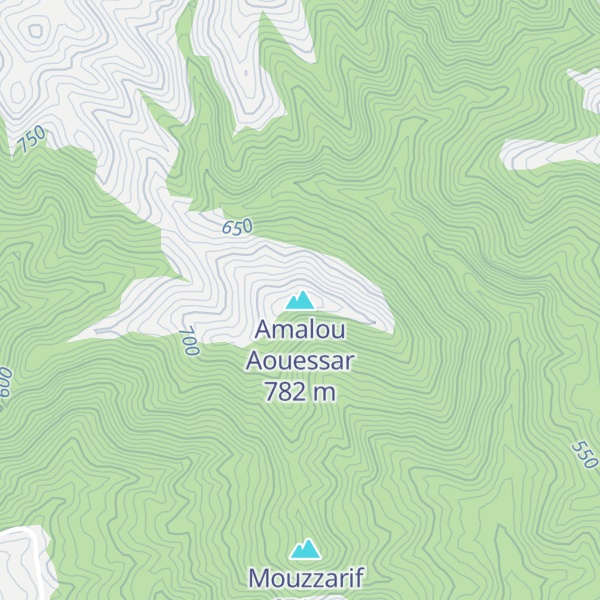 Map of Amalou Aouessar