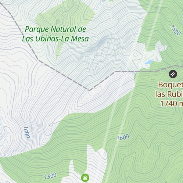 Map of La Pena'l Barral
