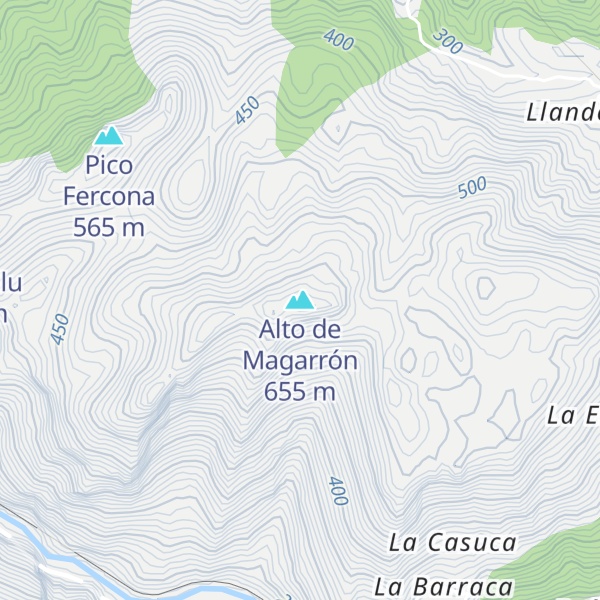 Map of Alto de Magarrón
