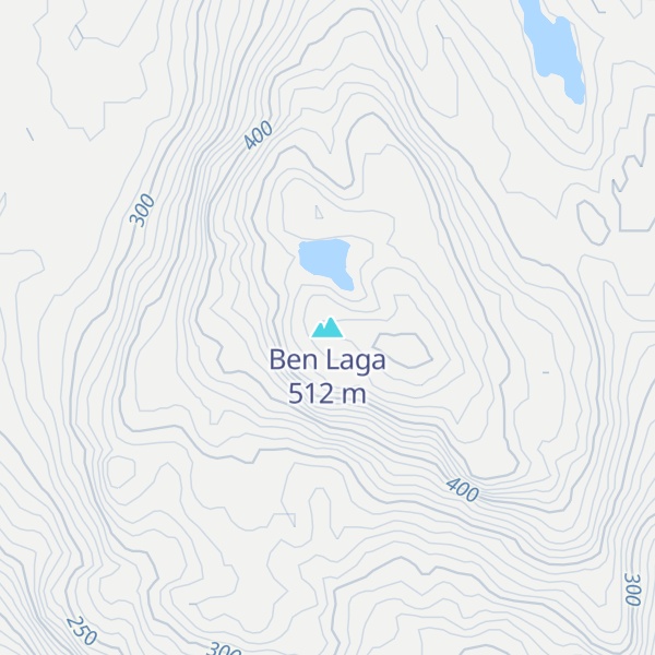 Map of Ben Laga