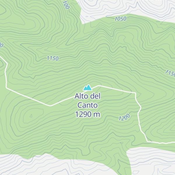 Map of Alto del Canto