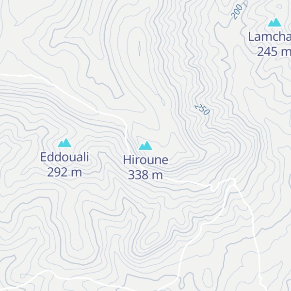Map of Hiroune