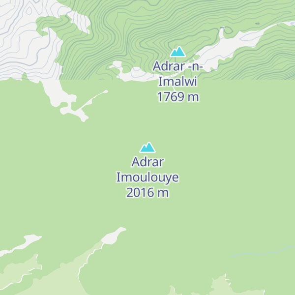 Map of Adrar Imoulouye