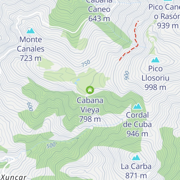 Map of Cabana Vieya
