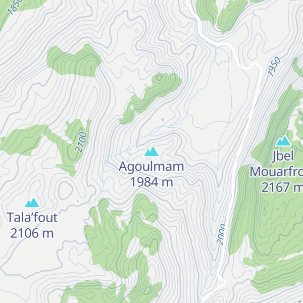 Map of Agoulmam