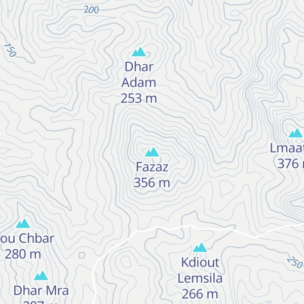 Map of Fazaz