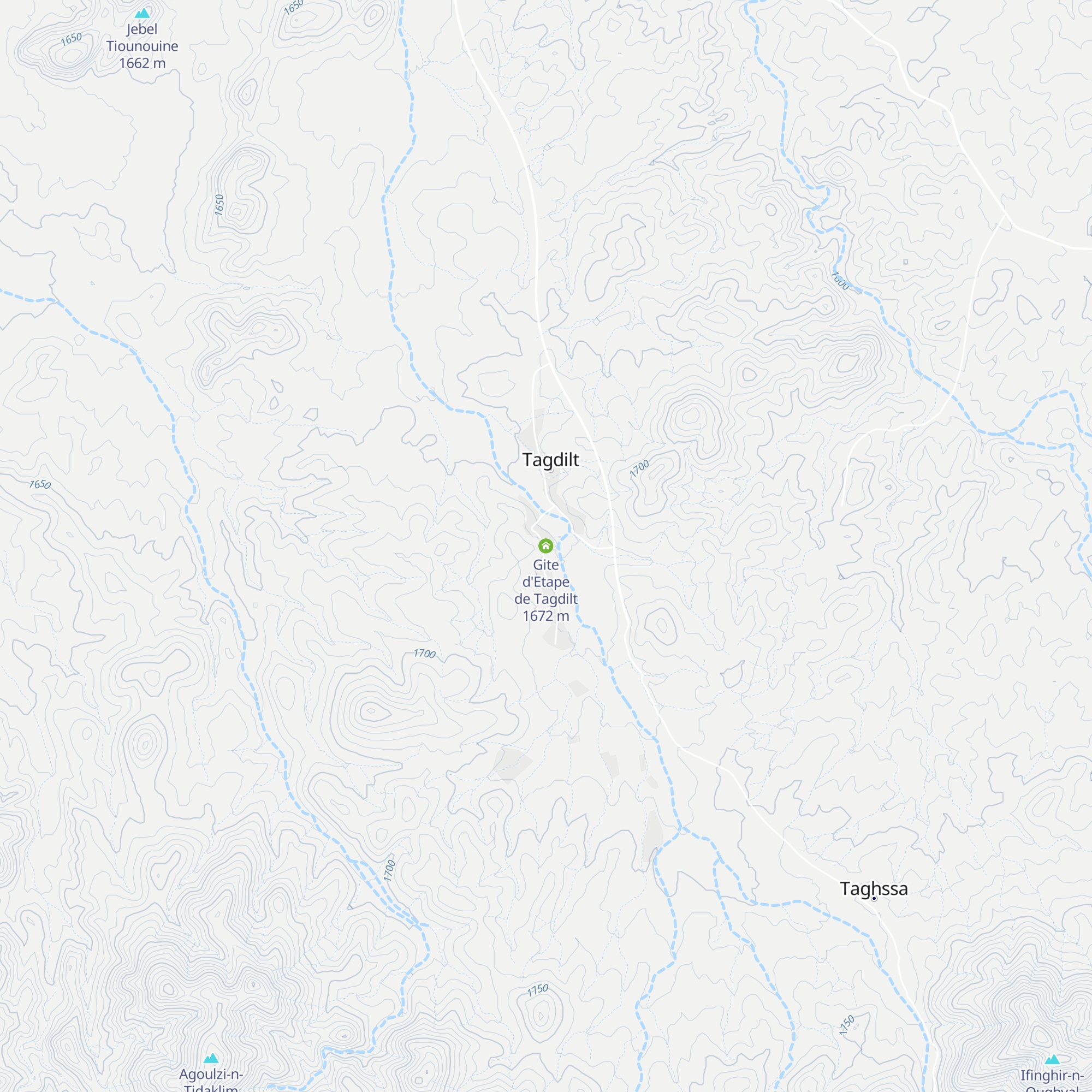 Gite d'Etape de Tagdilt map