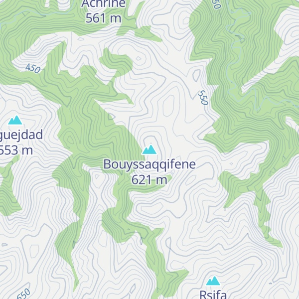 Map of Bouyssaqqifene