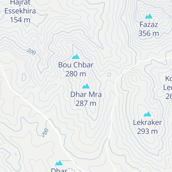 Map of Dhar Mra