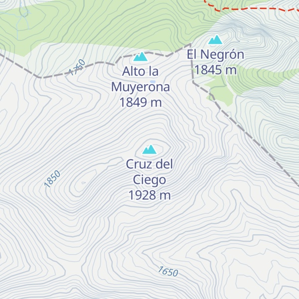 Map of Cruz del Ciego