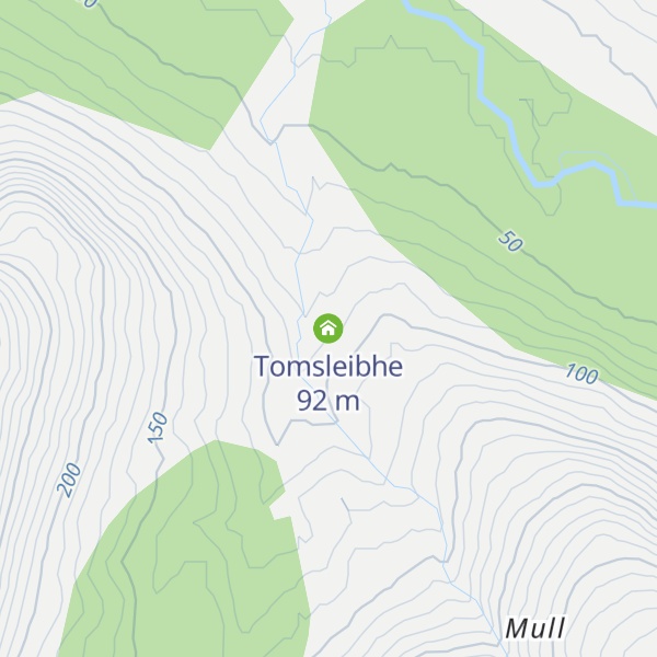 Map of Tomsleibhe