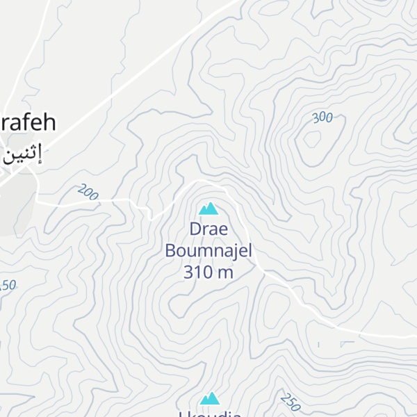 Map of Drae Boumnajel