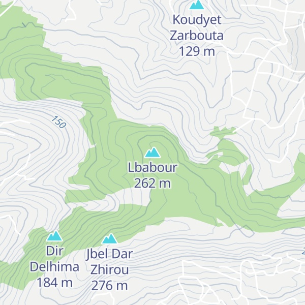 Map of Lbabour
