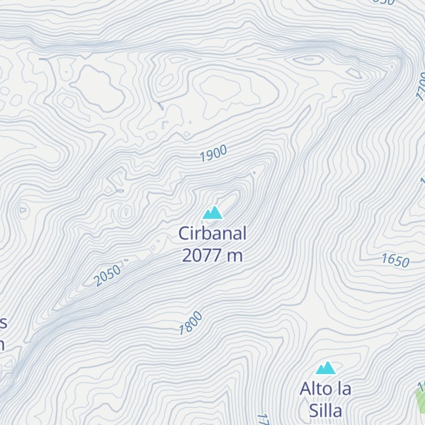 Map of Cirbanal