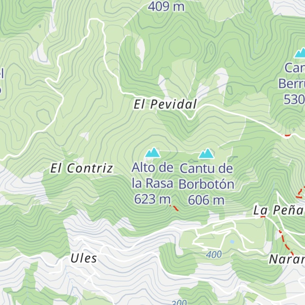 Map of Alto de la Rasa