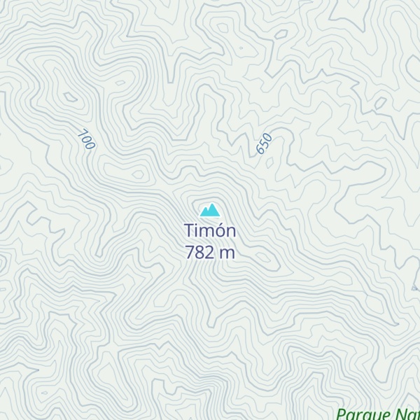 Map of Timón