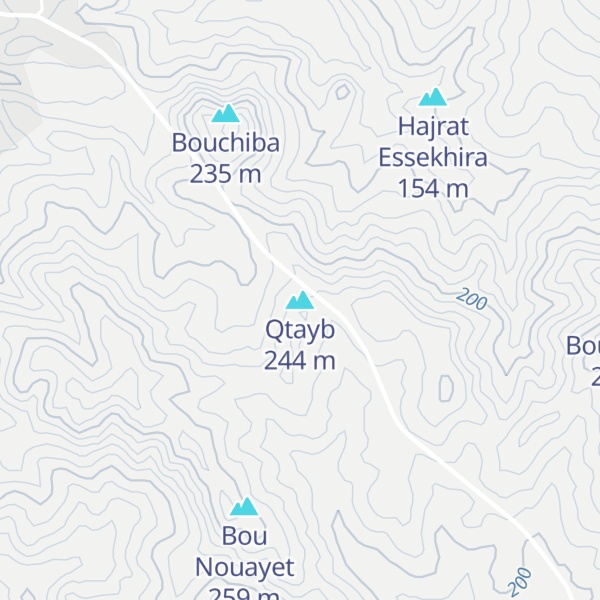 Map of Qtayb