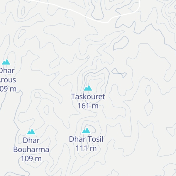 Map of Taskouret
