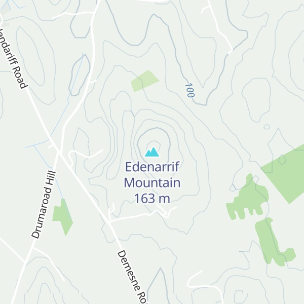Map of Edenarrif Mountain
