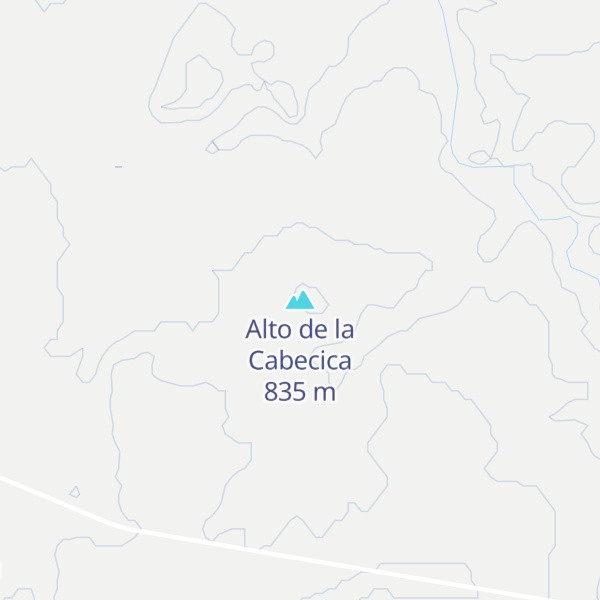 Map of Alto de la Cabecica