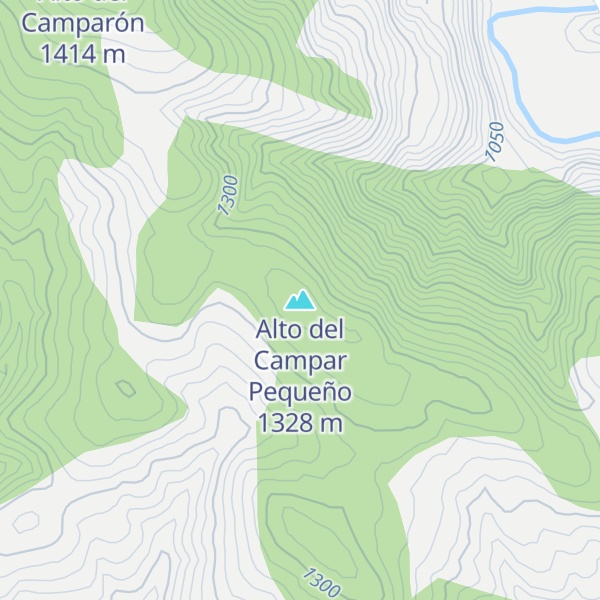 Map of Alto del Campar Pequeño