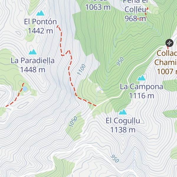 Map of Cabana de Los Martínez